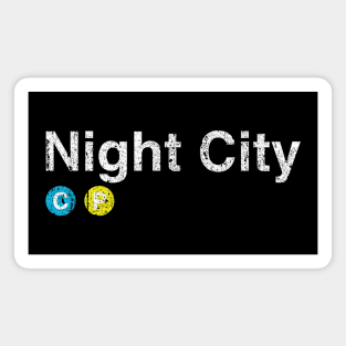 Night City (Variant) Magnet